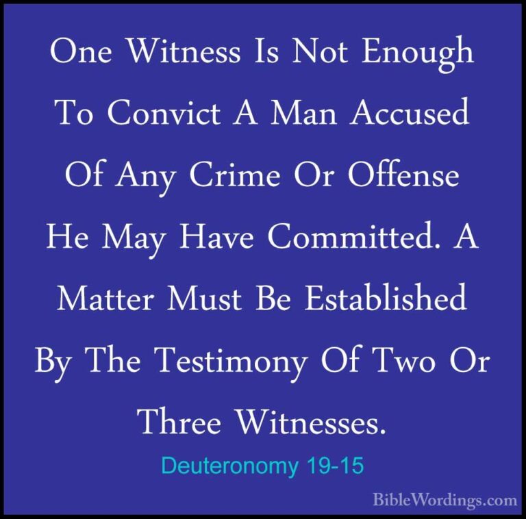The witnesses in “the rule of Matthew 18”
